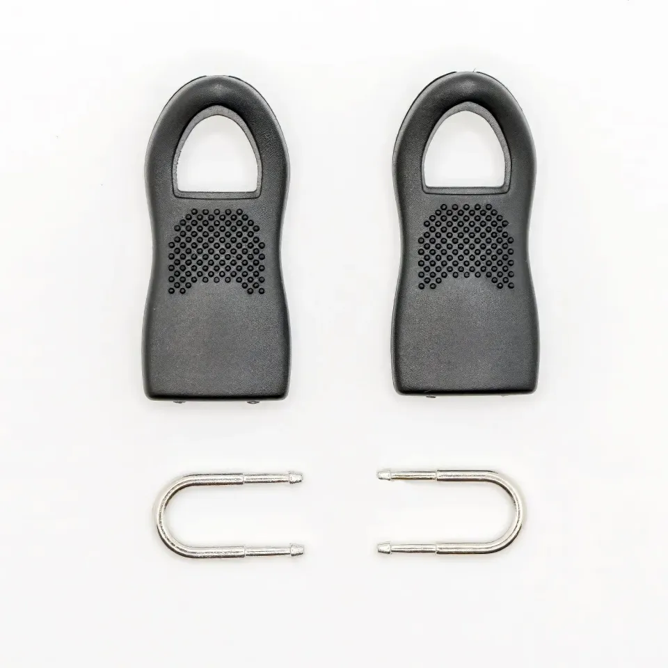 Zipper Fixer Large Reissverschluss-Anhänger Schwarz 2 Stück