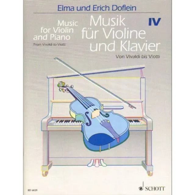 Schott Doflein Geige Klavier Noten Band 4 Vivaldi bis Viotti