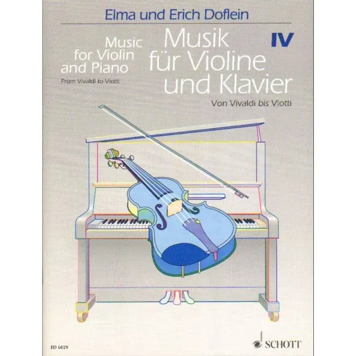 Schott Doflein Geige Klavier Noten Band 4 Vivaldi bis Viotti