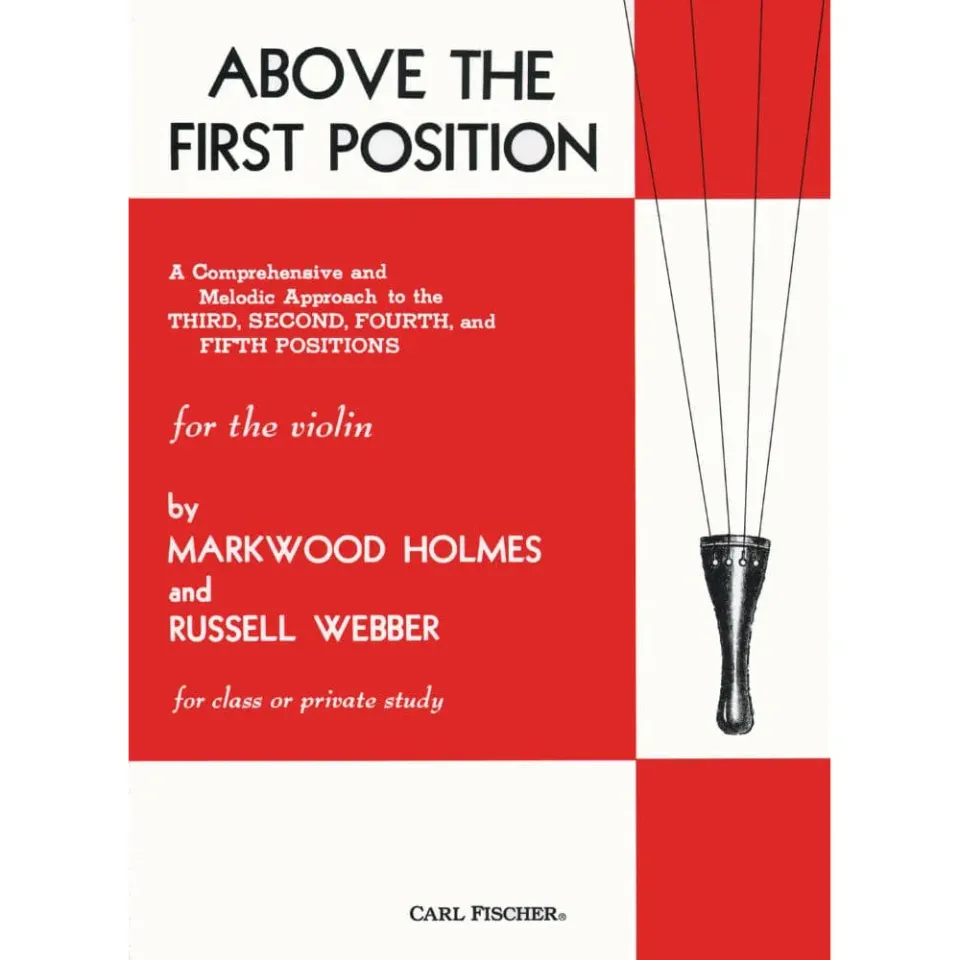 Holmes Webber Above First Position Violine Noten