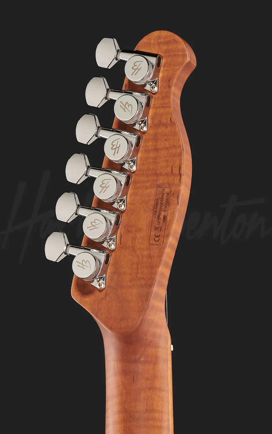 Harley Benton Fusion-T HH LH Roasted E-Gitarre links
