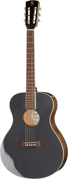 Harley Benton Custom Line CLF-50E Westerngitarre Anth Metallic