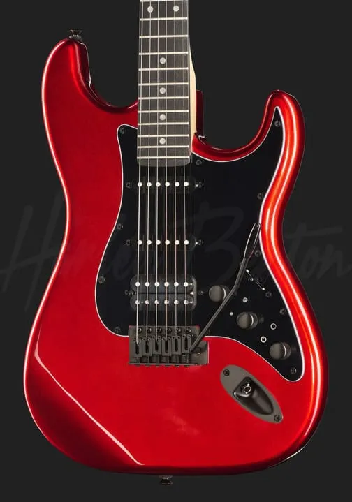 Harley Benton ST-JAMster E-Gitarre Sparkling Candy Apple Effekt
