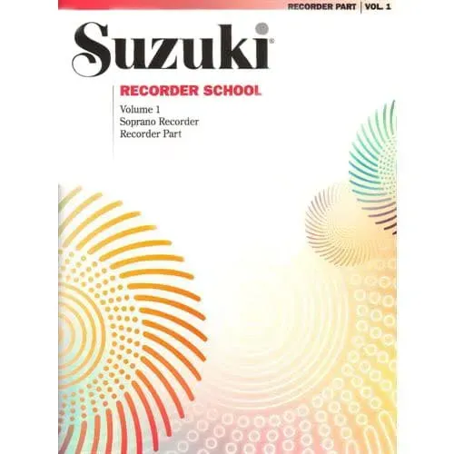 Suzuki Recorder School Vol 1 Noten für Sopranflöte