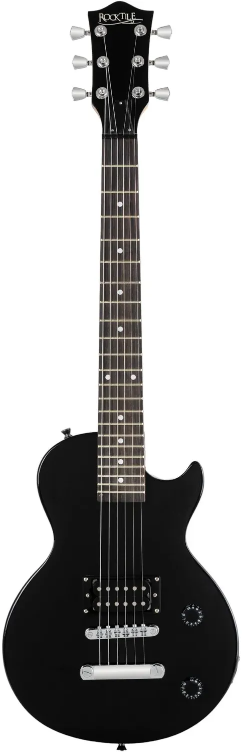 Rocktile L-50B Junior E-Gitarre 3/4 schwarz Humbucker
