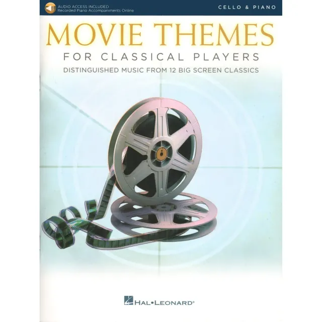 Shar Music Movie Themes Cellonoten mit Klavier und Audio
