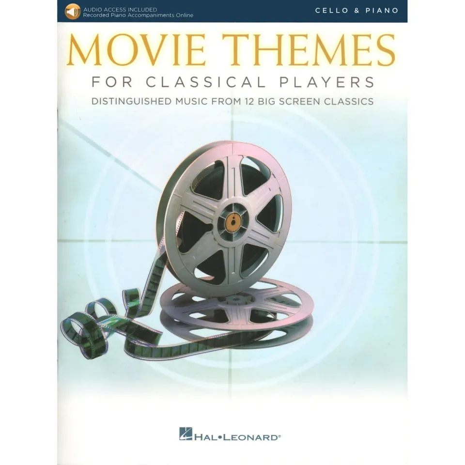 Shar Music Movie Themes Cellonoten mit Klavier und Audio