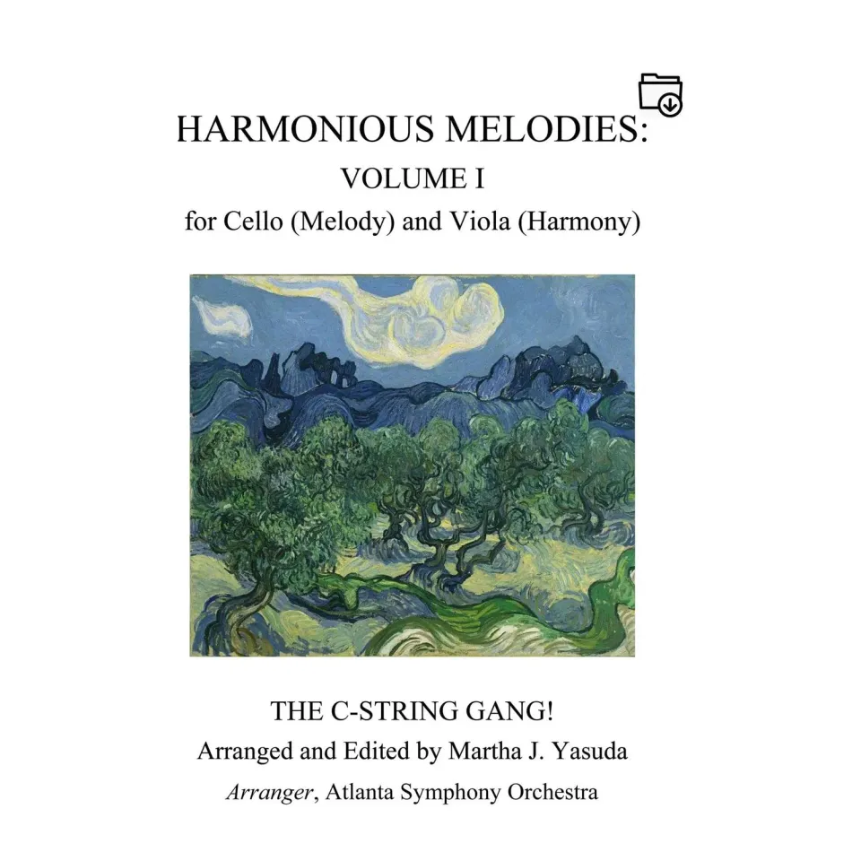 Shar Music Yasuda Harmonious Melodies Duett Cello Viola Download