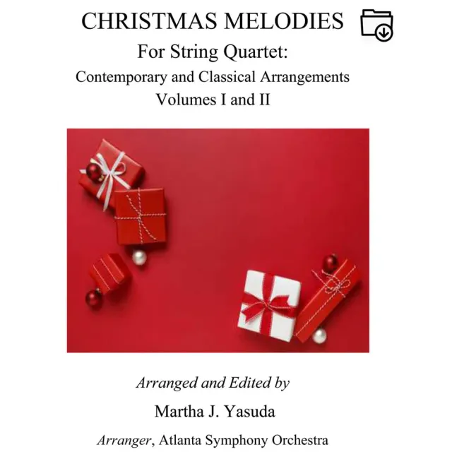 Yasuda Christmas Melodies Streichquartett Vol.1+2 DL
