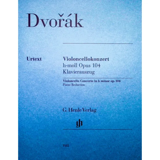 Henle Dvorak Cellokonzert h-moll op.104 Noten Klavierauszug Urtext