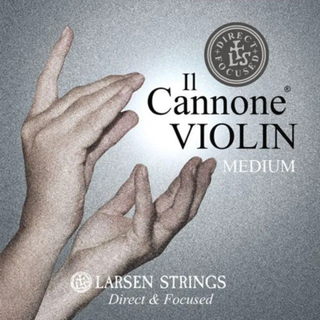 Larsen Il Cannone Direct Focused Violinsaiten Satz 4/4 silbrig