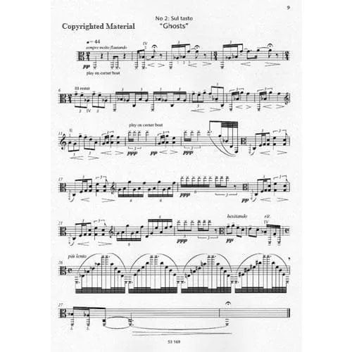 Knox Viola Spaces 1 Bratschen-Etüden Noten Schott
