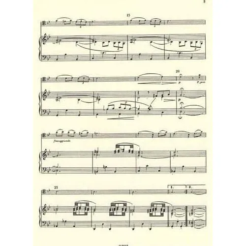 Schirmer Albinoni Adagio g-Moll Noten Cello Klavier