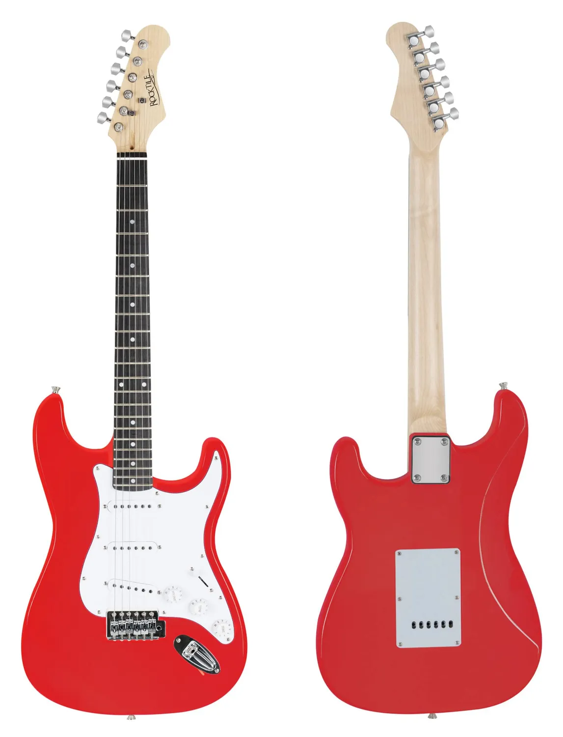 Rocktile Banger's Pack E-Gitarren Set Rot mit Verstärker
