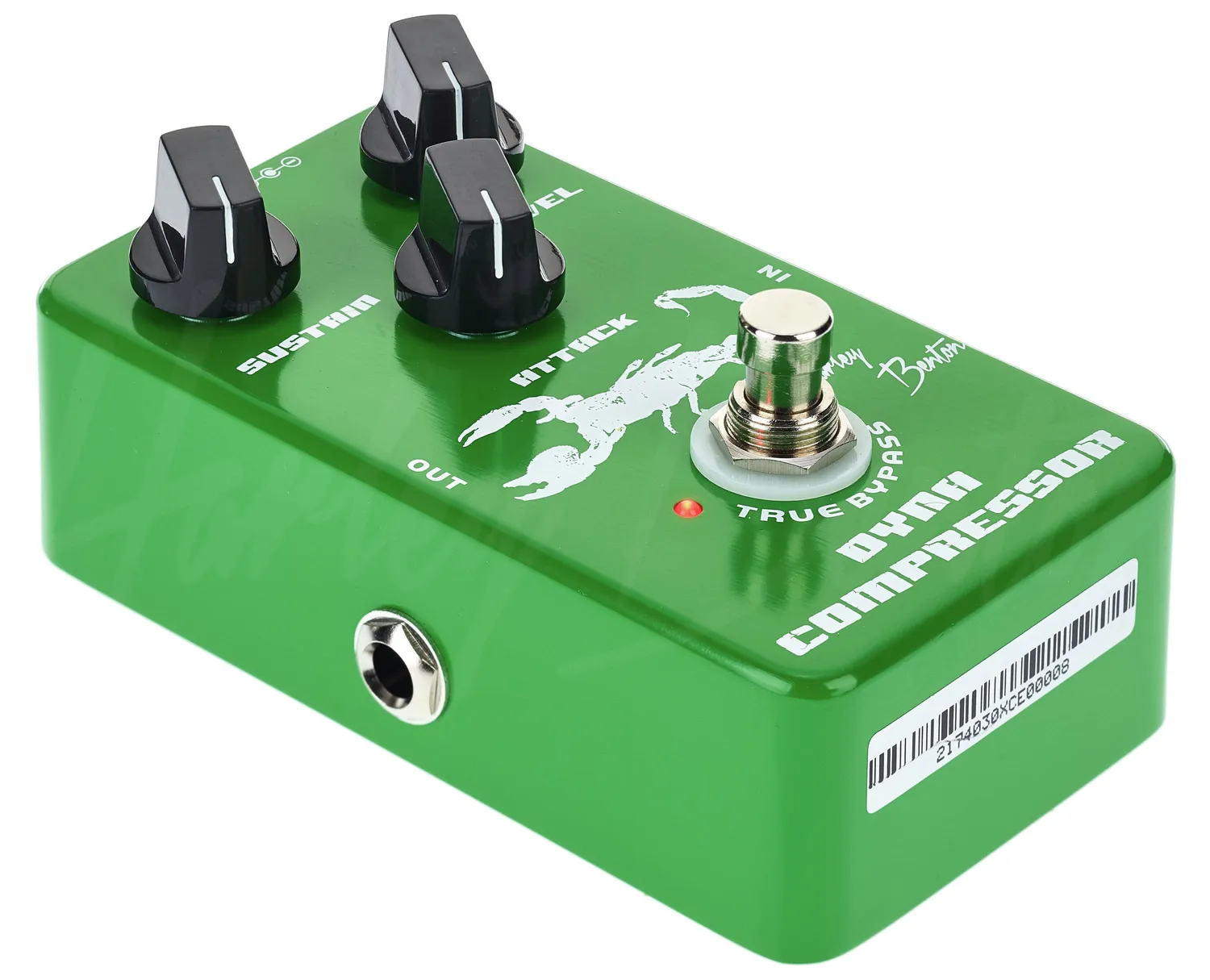 Harley Benton Standard Dynamic Compressor Effektpedal True Bypass