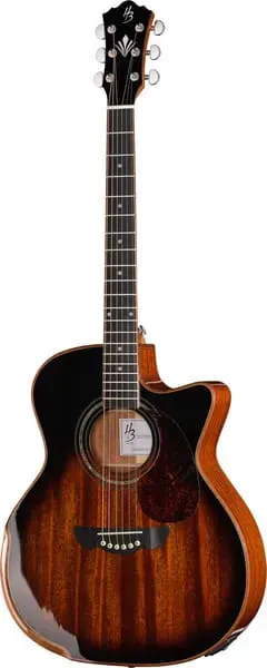 Harley Benton Custom Line CLG-650SM-CE VS Westerngitarre massiv