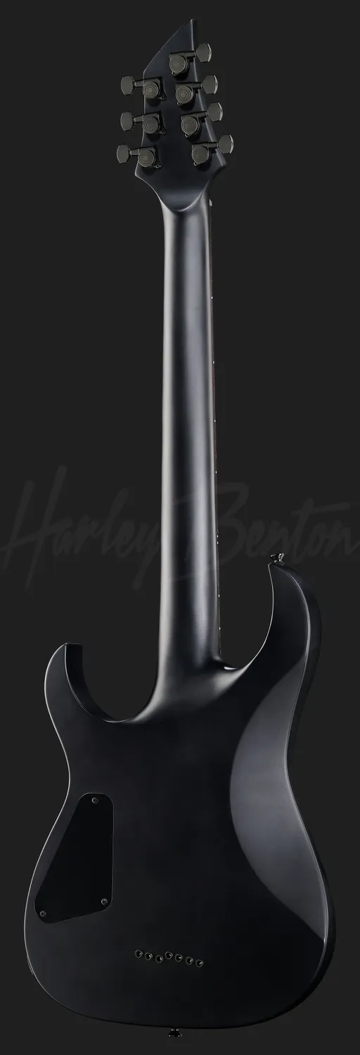 Harley Benton Baritone-7SB E-Gitarre 7-saitig schwarz