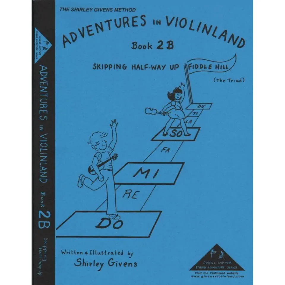 Givens Adventures in Violinland Book 2B Geigennoten Anfänger