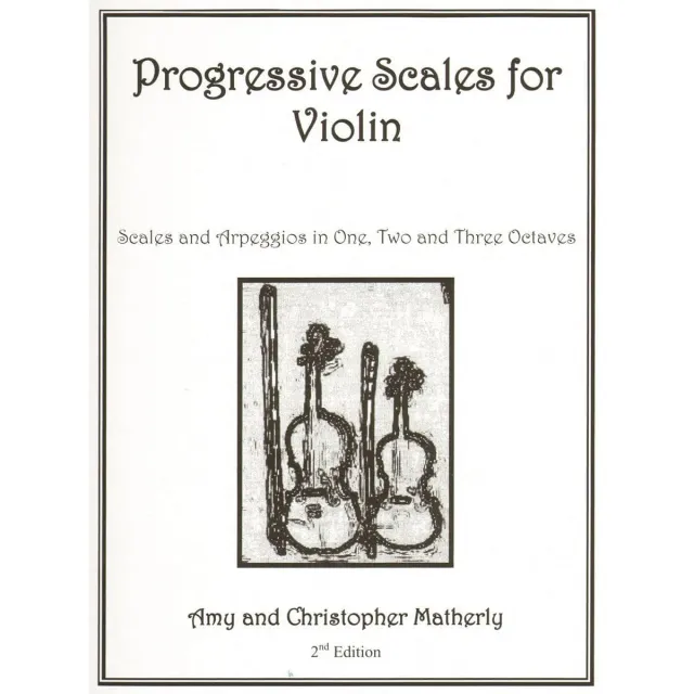Matherly Progressive Scales Violine Noten Heft