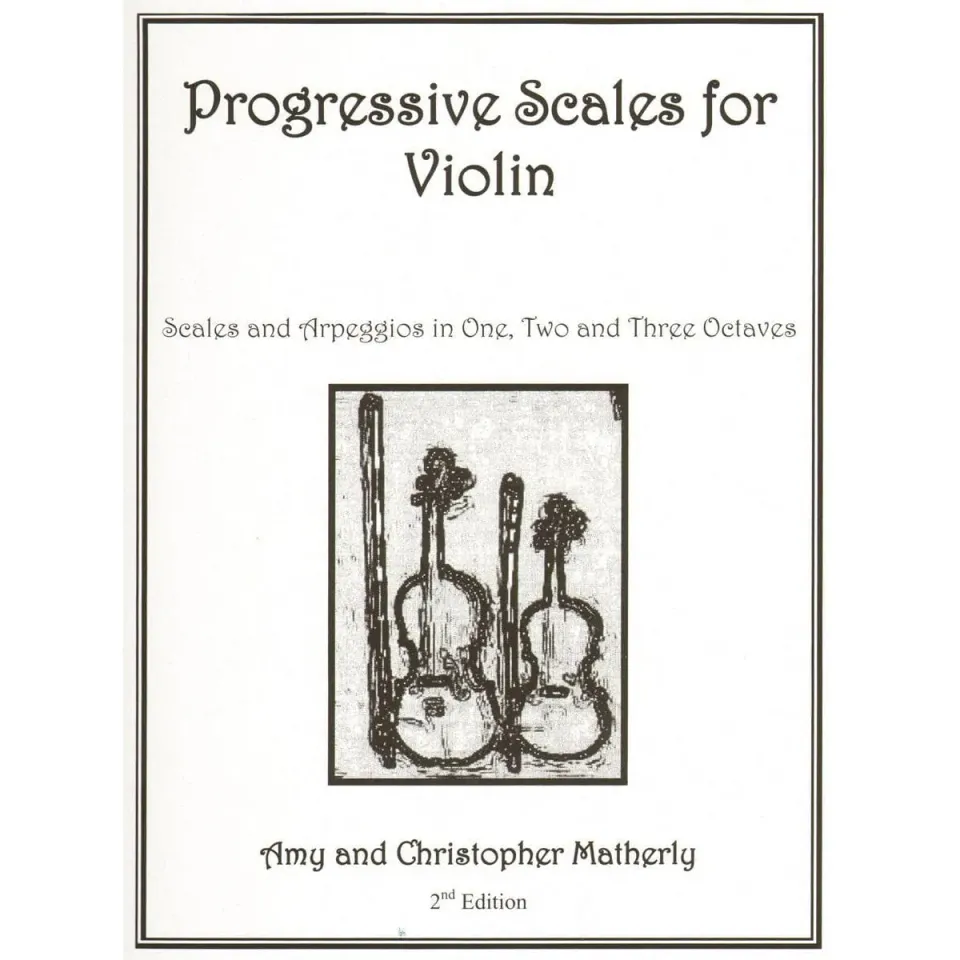 Matherly Progressive Scales Violine Noten Heft