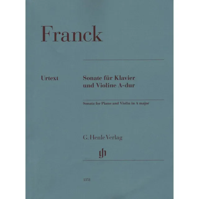 Franck Sonate A-Dur Violine Noten Henle Urtext