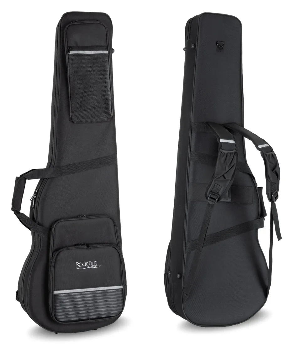 Rocktile Gitarrenleichtkoffer E-Bass Lightcase 120 cm schwarz