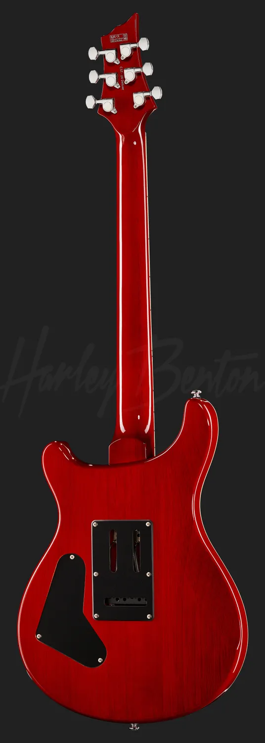 Harley Benton Deluxe CST-24T E-Gitarre Black Cherry Flame