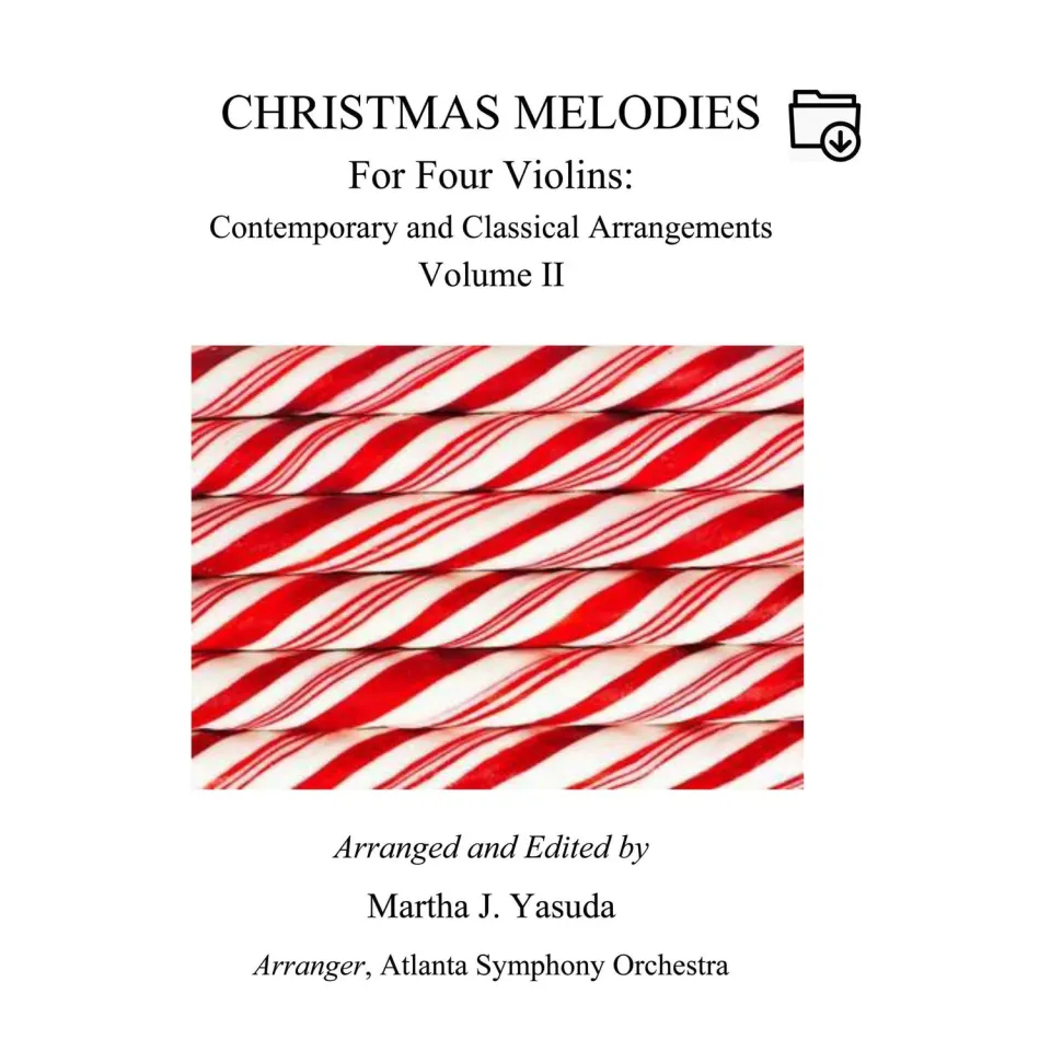 Yasuda Christmas Melodies 4 Violinen Vol. II Download