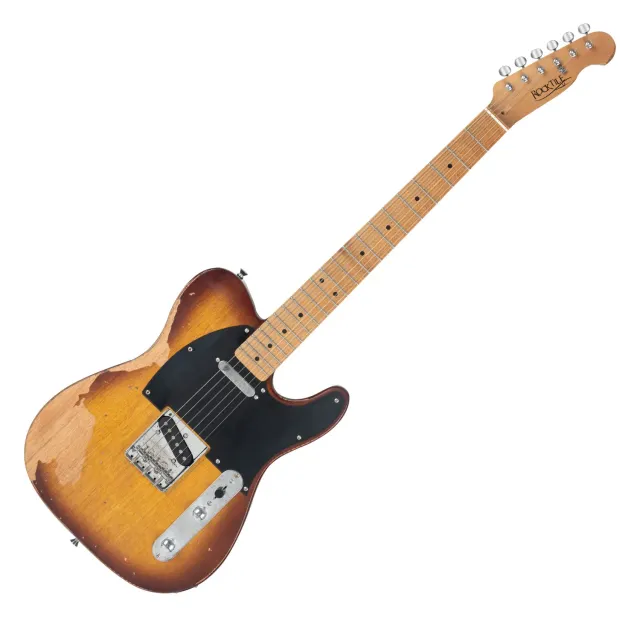 Rocktile Vinstage TL-RMAB E-Gitarre Antique Burst