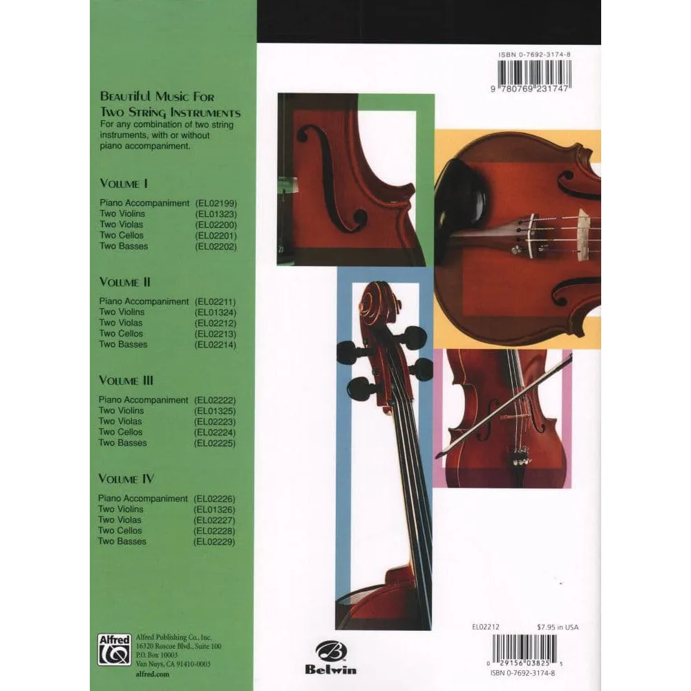 Shar Applebaum Beautiful Music Two Violas 2 Noten Duo