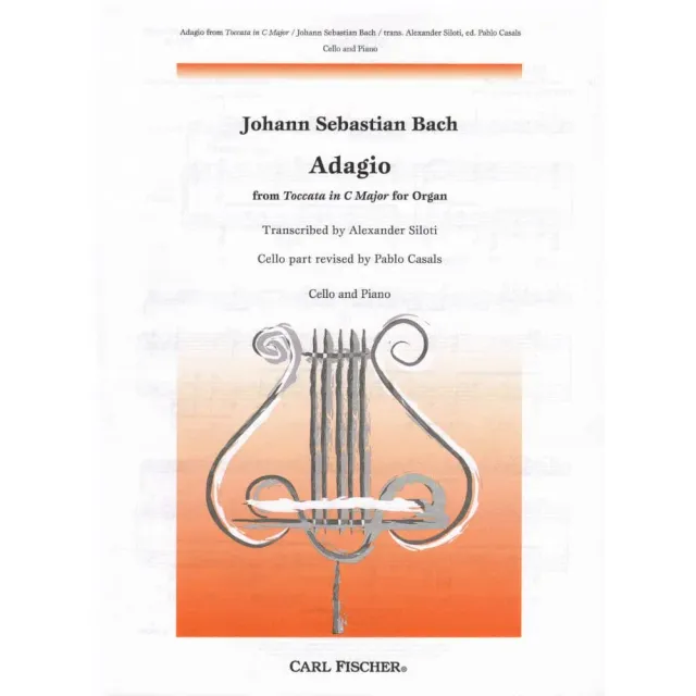 Bach Adagio BWV 564 Noten Cello Klavier Fischer