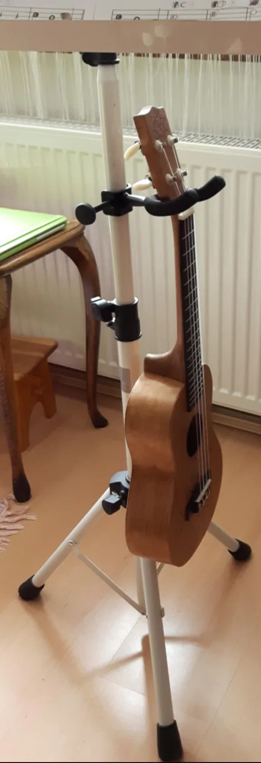 Rocktile GHMS-10 Gitarrenhalter für Mikroständer schwarz