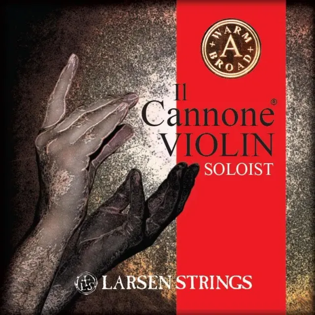 Larsen Il Cannone Violinsaiten-Satz 4/4 Soloist Warm Broad A