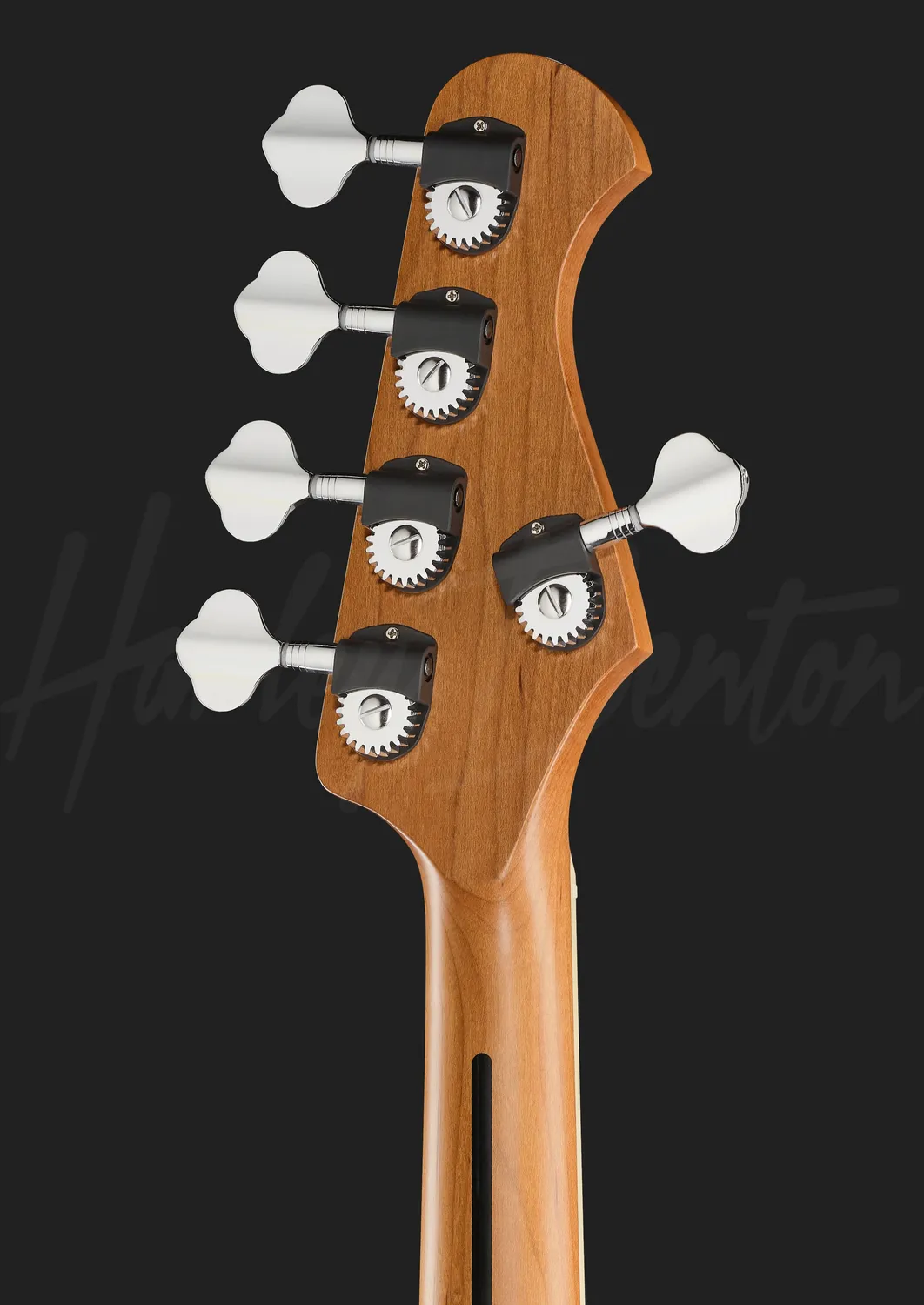 Harley Benton MV-5PJ LH E-Bass 5-Saiter Schwarz Linkshänder