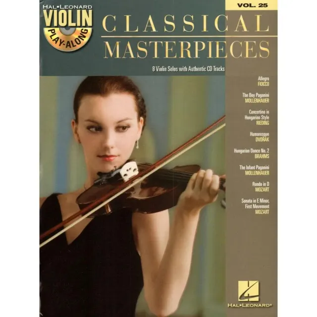 Hal Leonard Violin Play-Along Vol.25 Classical Masterpieces Noten