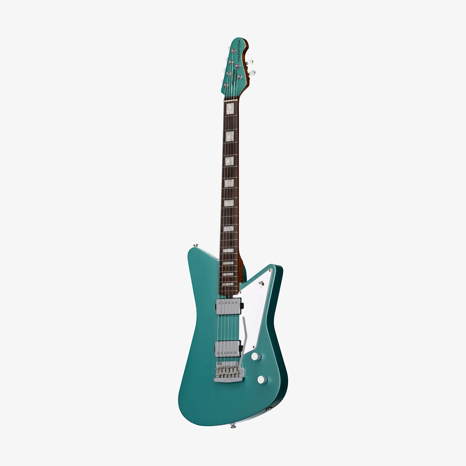 Sterling Mariposa E-Gitarre Dorado Green HH