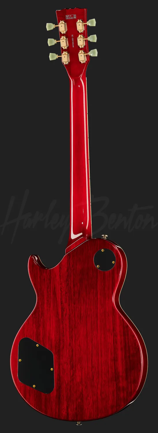 Harley Benton SC-550 II BCF E-Gitarre Black Cherry