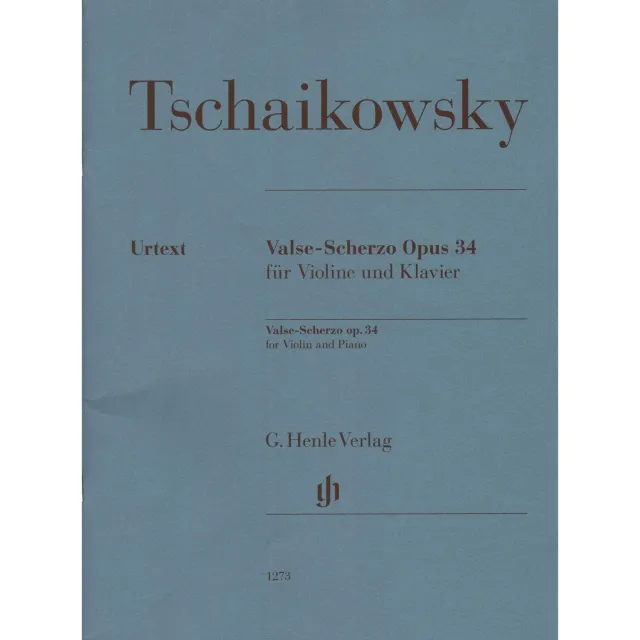 Shar Music Tschaikowski Valse-Scherzo op. 34 Violinnoten Urtext