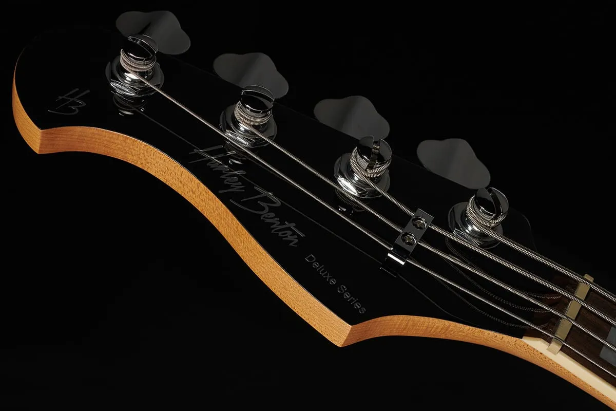 Harley Benton MV-4PJ LH E-Bass Linkshänder schwarz PJ