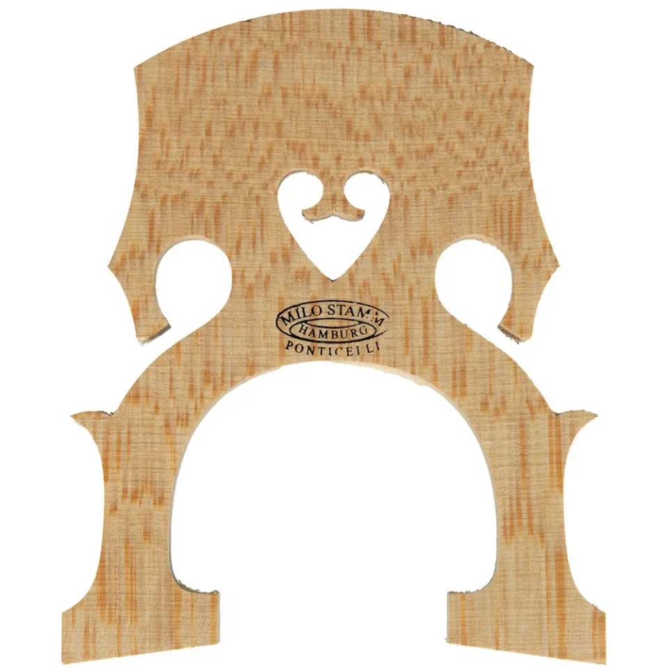 Milo Stamm Standard F Cellosteg 1/8 Ahorn passt genau