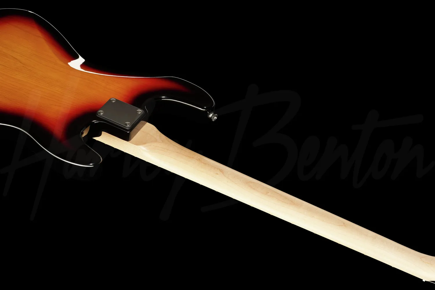 Harley Benton PB-50 LH E-Bass Sunburst Linkshänder
