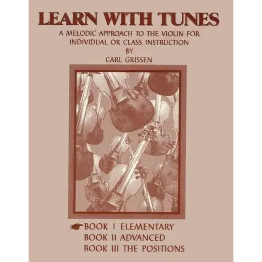 Grissen Learn with Tunes 1 Violinschule Willis
