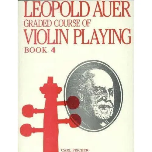Carl Fischer Auer Graded Course Buch 4 Violine Etüden
