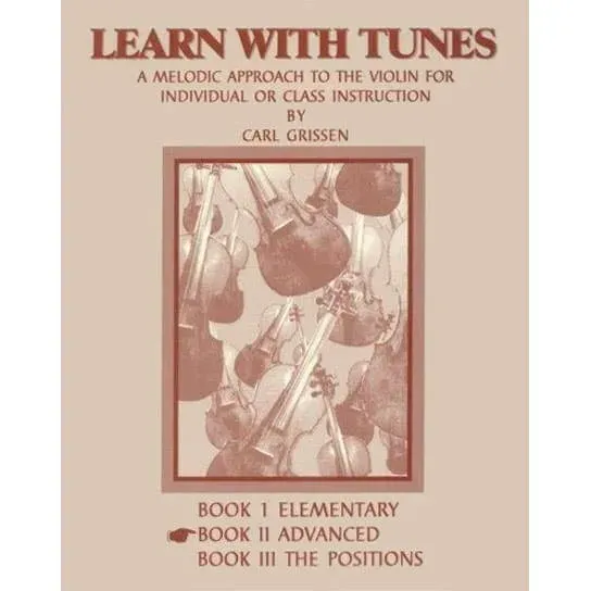 Willis Music Learn With Tunes Book 2 Violinnnoten Advanced