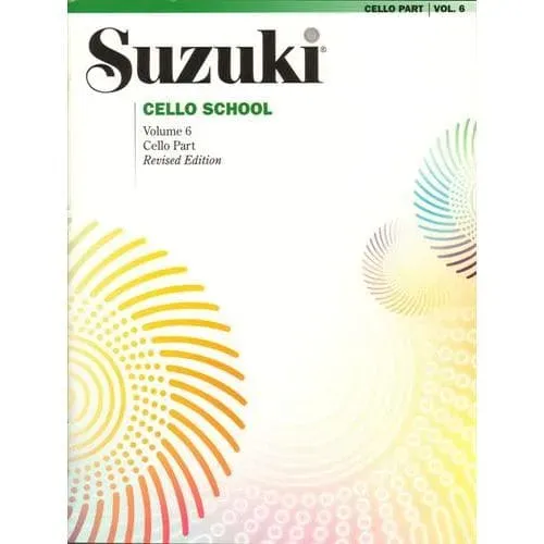 Suzuki Cello School Vol. 6 Cellonoten Muttersprache