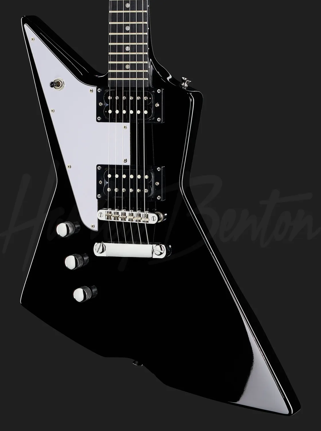 Harley Benton Rock EXtreme-76LH BK E-Gitarre Linkshänder schwarz