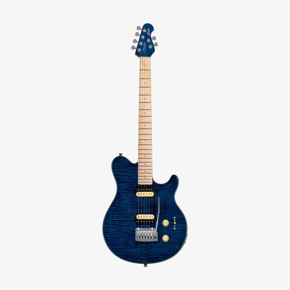 Sterling SUB Axis E-Gitarre Neptune Blue Tremolo