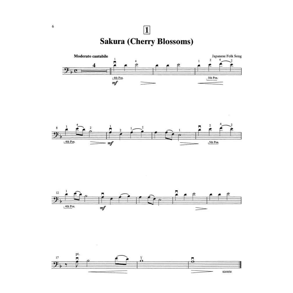Suzuki Bass School Band 2 Notenheft Kontrabass mit CD