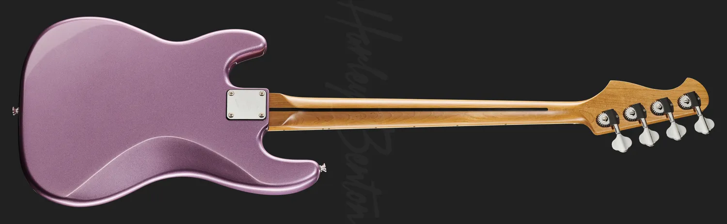 Harley Benton Pro MV-4PJ E-Bass burgundy mist