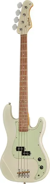 Harley Benton PB-62CC OW E-Bass Vintage Split-Coil weiß